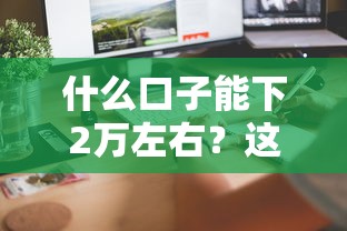 什么口子能下2万左右？这几个渠道审核快、门槛低