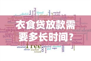 衣食贷放款需要多长时间？真实案例解析关键影响因素