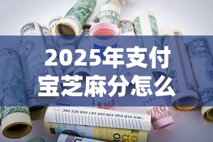 2025年支付宝芝麻分怎么借钱：公布5个平台借钱比较容易