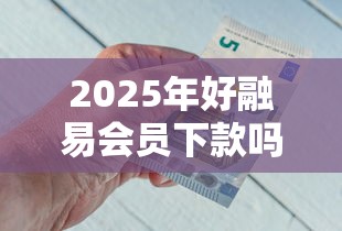2025年好融易会员下款吗？罗列五个好过的贷款平台