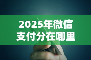2025年微信支付分在哪里借钱：试试这五个必下的小额贷款平台