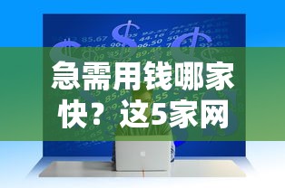 急需用钱哪家快？这5家网贷平台审核放款最麻利