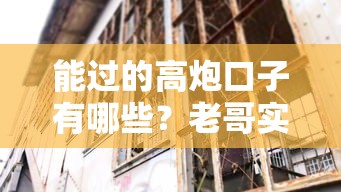 能过的高炮口子有哪些？老哥实测这几个平台还能用
