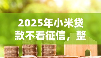 2025年小米贷款不看征信，整理5个51贷款平台