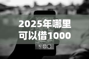2025年哪里可以借1000块钱，罗列5个无视黑白户下款的口子