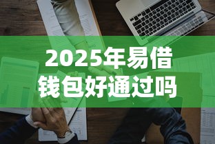 2025年易借钱包好通过吗？试试这五个17岁可以贷款的平台