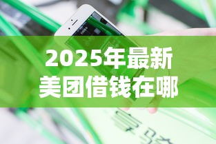 2025年最新美团借钱在哪里？分享五个绝对不上征信的贷款平台