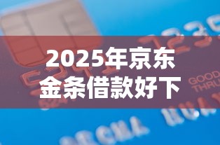 2025年京东金条借款好下款吗：罗列五个贷款平台不看征信,不看负债