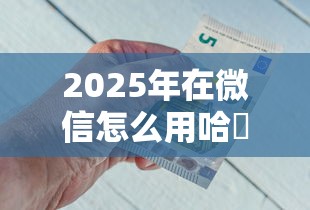 2025年在微信怎么用哈啰借钱呢？整理5个借款平台借钱好