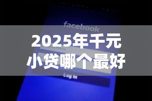 2025年千元小贷哪个最好通过，试试这五个不看征信的借钱口子