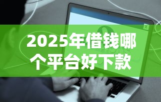 2025年借钱哪个平台好下款，整理5个贷款平台借钱容易又正规