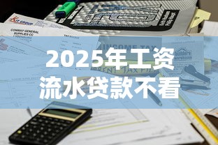 2025年工资流水贷款不看征信吗，整理五个官方贷款平台
