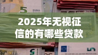 2025年无视征信的有哪些贷款，看看这5个社保贷款平台