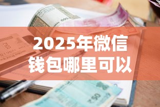 2025年微信钱包哪里可以借钱：整理5个黑户在平台可以借款