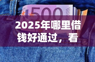 2025年哪里借钱好通过，看看这五个周周到贷款相同系列的口子