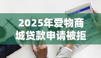 2025年爱物商城贷款申请被拒怎么办：推荐五个网贷大数据查询平台