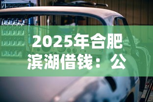 2025年合肥滨湖借钱：公布5个有车在平台好贷款