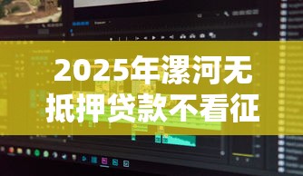 2025年漯河无抵押贷款不看征信？分享5个哪些低息可靠可以分12期以上的借款平台