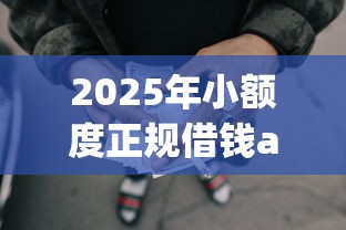 2025年小额度正规借钱app：罗列5个什么是p2p网贷平台