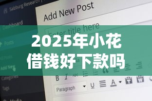 2025年小花借钱好下款吗安全吗？梳理5个不看综合评分夜间直接能下款又正规的平台