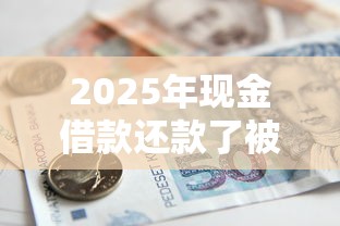 2025年现金借款还款了被拒了，整合5个714必下口子2025