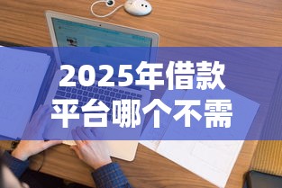 2025年借款平台哪个不需要看征信：看看这5个高炮必下的新口子