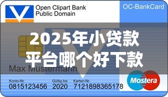 2025年小贷款平台哪个好下款快一点？梳理五个好下款不看征信贷款平台
