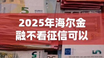 2025年海尔金融不看征信可以吗？罗列5个口子贷款