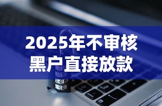 2025年不审核黑户直接放款，整合五个2025互联网正规持牌贷款平台