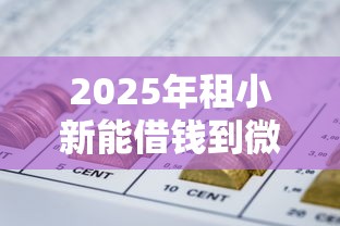 2025年租小新能借钱到微信吗，看看这五个网贷利息低的平台