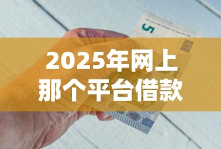 2025年网上那个平台借款好下款，分享五个能下款的借款平台2025