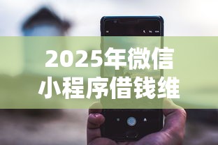 2025年微信小程序借钱维权，看看这5个综合评估未通过平台可以借钱
