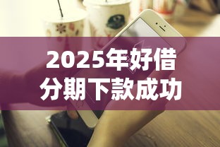 2025年好借分期下款成功：推荐5个平台借钱不看综合评分