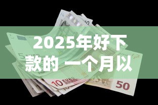 2025年好下款的 一个月以上的？整理五个阿里巴巴贷款平台
