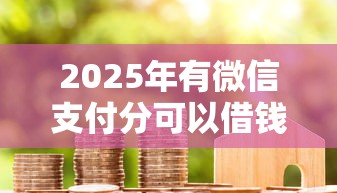 2025年有微信支付分可以借钱吗？试试这5个贷款下款快的平台