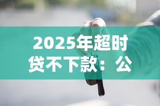 2025年超时贷不下款：公布五个快速贷款平台