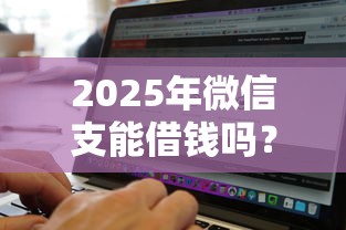2025年微信支能借钱吗？看看这五个黑白贷款不是高炮的软件