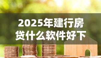 2025年建行房贷什么软件好下款？梳理5个国外贷款平台