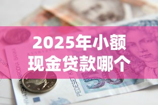 2025年小额现金贷款哪个好下款：试试这5个双黑逾期严重能下款的平台