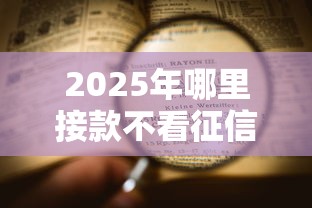 2025年哪里接款不看征信：梳理5个36期贷款平台