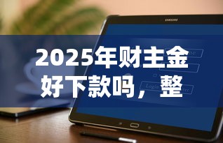 2025年财主金好下款吗，整理5个不看征信查询的软件