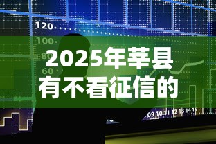 2025年莘县有不看征信的贷款吗：梳理五个门槛低易下款软件