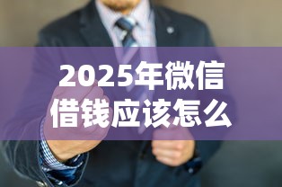 2025年微信借钱应该怎么取证：看看这5个小微企业贷款平台