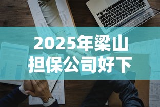 2025年梁山担保公司好下款吗，推荐5个18岁能借钱的平台