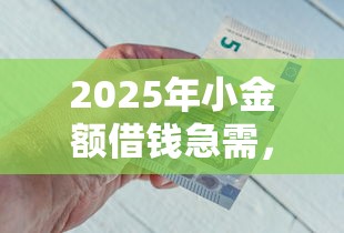 2025年小金额借钱急需,推荐五个最新能下来钱的软件 2025年小金额借钱急需,推荐五个最新能下来钱的软件