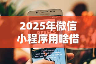 2025年微信小程序用啥借钱软件,梳理5个99贷款平台 2025年微信小程序用啥借钱软件,梳理5个99贷款平台