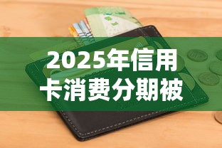 2025年信用卡消费分期被拒，公布五个不用征信就能借钱的平台