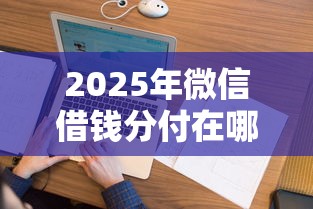 2025年微信借钱分付在哪里找？看看这五个贷款平台不看征信,不看负债