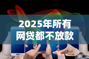2025年所有网贷都不放款了?试试这五个网贷好过的平台