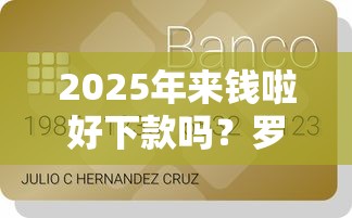 2025年来钱啦好下款吗？罗列五个贷款大平台